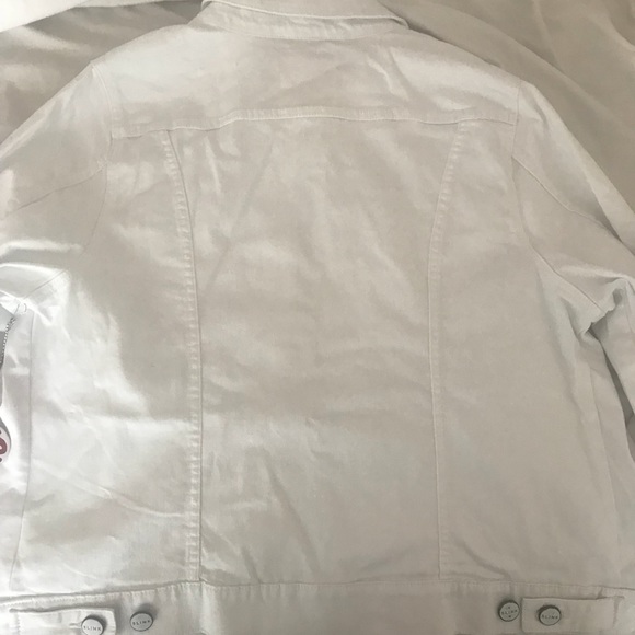 Slink White Jean Jacket- plus size 3 - NWT - Picture 4 of 7